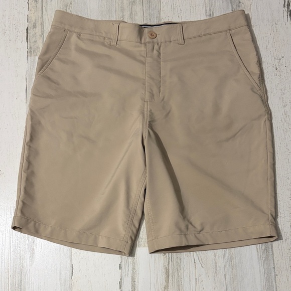 johnnie-O Other - johnnie-O Classic Tan Flat Front Shorts size 34